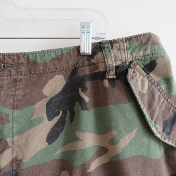 POLO RALPH LAUREN Men's Green Surplus Camo Utility Cotton Canvas Cargo Pant - Picture 3 of 16